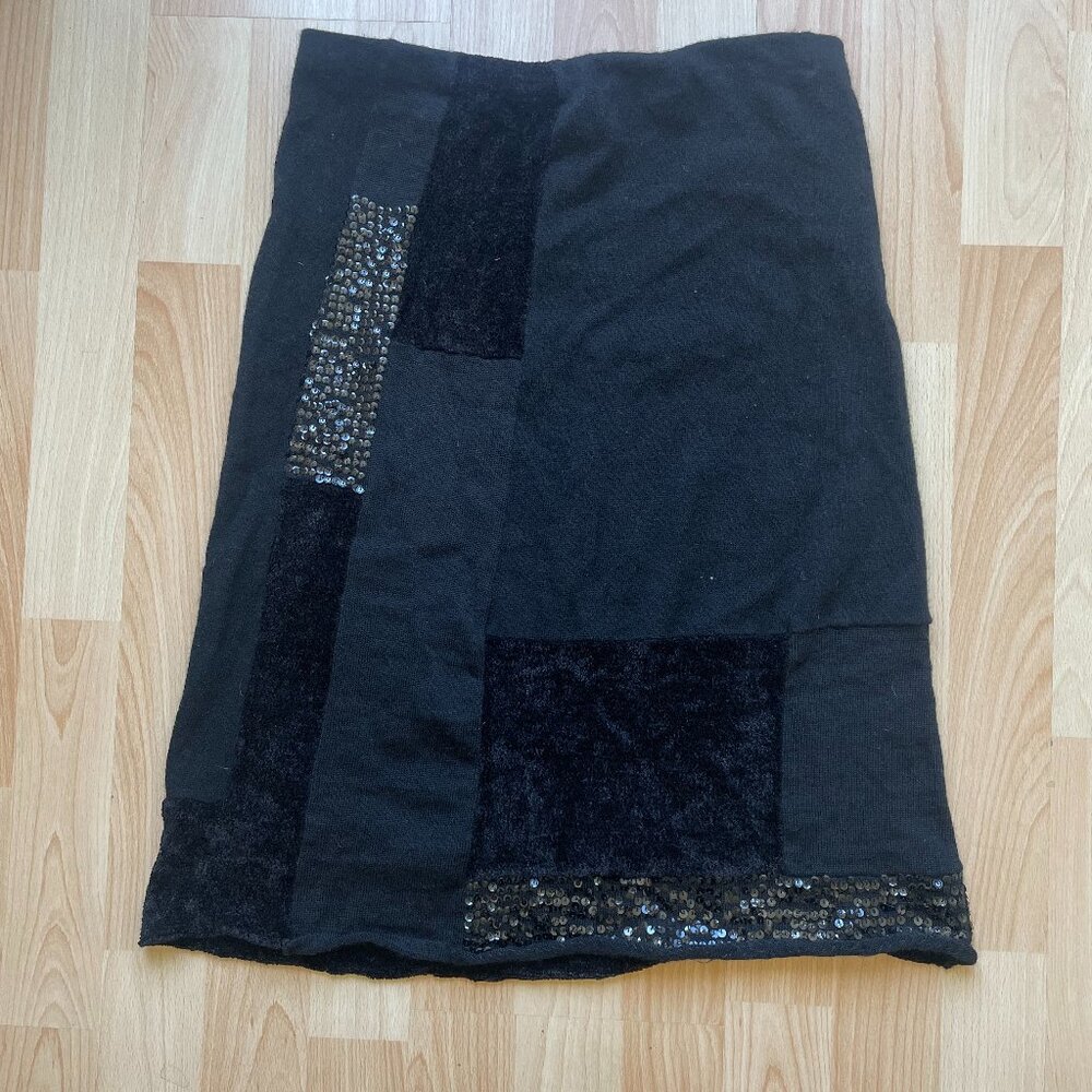 Comme Ca ISM Black Midi Skirt